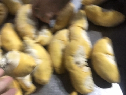 Sầu riêng tách múi cấp đông xuất khẩu