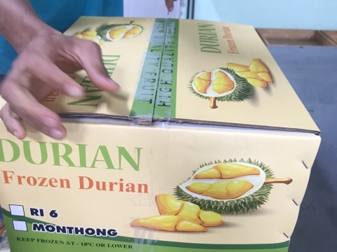 Xuất khẩu sầu riêng tại Đồng Nai