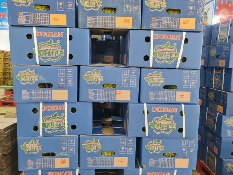 Hình ảnh đóng gói sầu riêng, phân loại